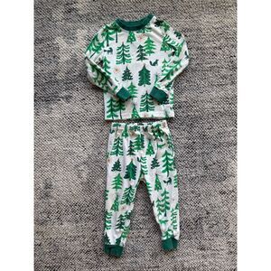 Nordstrom 18-24 Months Baby Christmas Holiday Pajama Set